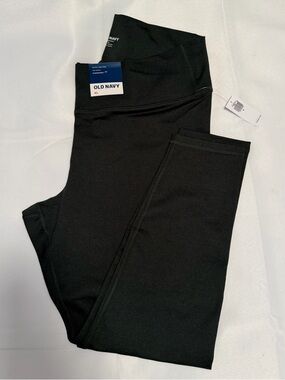 Old Navy Women’s CloudComfy 7/8 Extra High Rise Dark Green Leggings NWT size XL